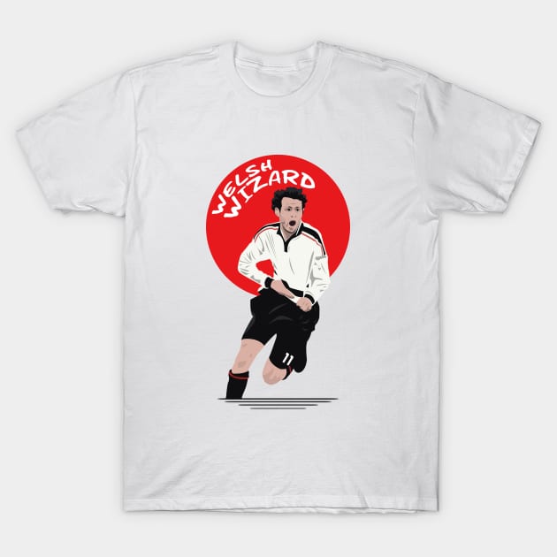 Ryan Giggs - Welst Wizard T-Shirt by TheUnitedPage